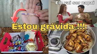 CONTEI para MEU NAMORADO que estou GRÁVIDA e tive uma SURPRESA *trollagem* 😈😂| Pan Nogueira