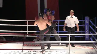 Robert Paulsbyen NM Kickboxing 2015  final +91kg  Norwegian Kickboxing Championship