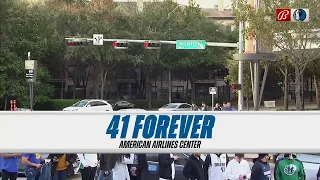 41 Forever | Dirk's Jersey Retirement Night