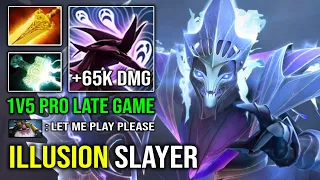 ILLUSION SLAYER Mjollnir + Radiance Electric Pro Spectre 1v5 Late Game Carry Dota 2