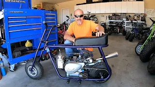 TACO 22 Mini BIke build and top speed run.