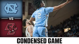 North Carolina vs. Boston College Condensed Game | 2023-24 ACC Men’s Basketball