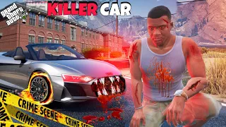 GTA 5 : Franklin Haunted Car Become A Killer & Kill Franklin & Shinchan in (GTA V MOD)