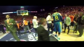 2013-14 Euroleague Final Maccabi Electra Championship Celebrations