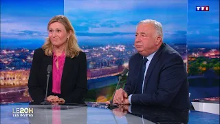 Marche contre l'antisémitisme : Yaël Braun-Pivet et Gérard Larcher invités du 20H