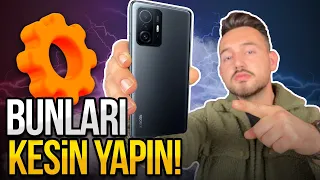 Xiaomi telefon aldığınızda ilk yapmanız gerekenler!