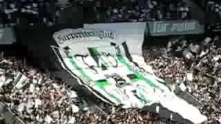 Choreo "20 Jahre Fanprojekt Mönchengladbach"