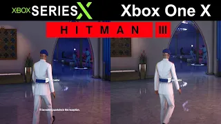 HITMAN 3 Xbox One X Vs Xbox Series X Graphics Comparison 4K Game Capture [20 Minute Gameplay]