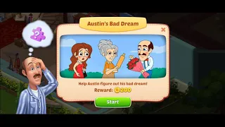 Homescapes Austin Bad Dreams- Level 1 to 5  #homescapes #homescapesminigames