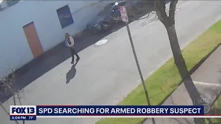 Seattle Police looking for armed robbery suspect | FOX 13 Seattle