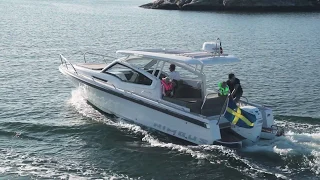 The new NIMBUS W9 // POWERBOAT OF THE YEAR 2019 winner