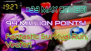 AstroPop Deluxe - Fantastic Survival Record of 19 Minutes with a ×33 Combo! (Vector)