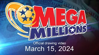 Mega Millions drawing for March 15, 2024