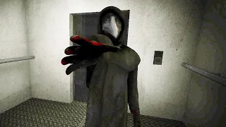 MANUSIA BERJUBAH HITAM INGIN CEKIK KITA! SCP – Containment Breach #2