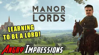 Manor Lords is AWESOME but Early Access!