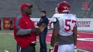 Houston Football Mic'd Up: Oscar Giles