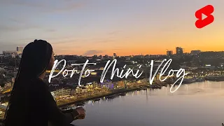 MINI TRAVEL VLOG: Porto, Portugal  ✈️  Exploring Porto 🇵🇹 #shorts #porto #portugal #youtubeshorts