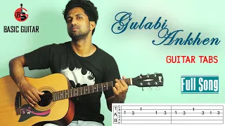 Gulabi Aankhen Guitar Tabs | Mohammad rafi | Sanam | Atif Aslam | Easy Guitar Tabs | Basic Guitar