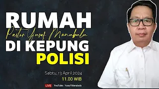 RUMAH PASTOR YUSUF DI KEPUNG POLISI ‼️