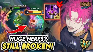 WILD RIFT BLUE KAYN STILL BROKEN EVEN AFTER MASSIVE NERFS!! (PATCH 5.1A UPDATE) | Wild Rift