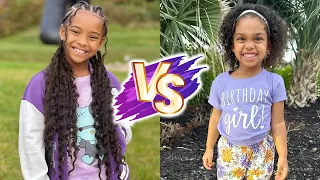 Grey's World VS Ayla Faith Prince (The Prince Family) Natural Transformation 🌟 2024 | From 0 To Now