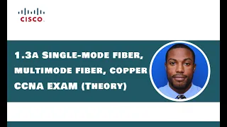 1.3.a Single-mode fiber, multimode fiber, copper - CCNA Exam (Theory)