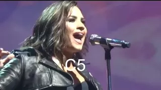 Demi Lovato C5 & G5 Attempts in For You