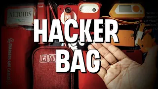 You should check what's in my Hacker Bag? Hacker EDC Bag // See Red 🔴