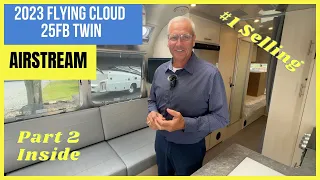 #1 SELLING Airstream Trailer- 2023 Flying Cloud 25FB Twin Part Two