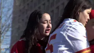 Raw Video: Moments after shooting at KC Chiefs celebration