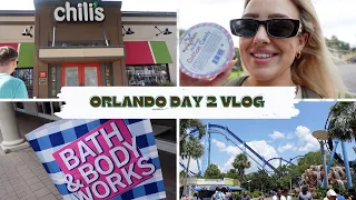 DAY 2 ORLANDO VLOG :-) - PREMIUM OUTLETS, SEA WORLD, CHILIS DINNER - MAY 2023