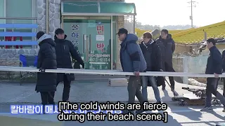 BTS : My Secret Romance "On the beach"           👦🏻 Sung Hoon ❤︎ Song Ji  👩🏻