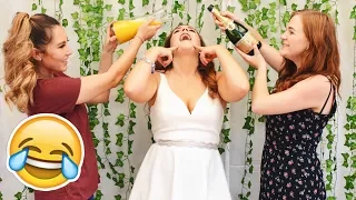 my crazy bridal shower vlog!