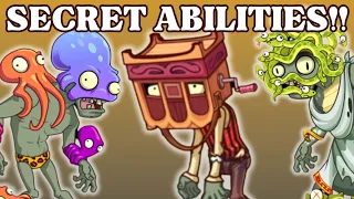 PvZ2 Secret Abilities - Plants vs. Zombies 2 Part 4