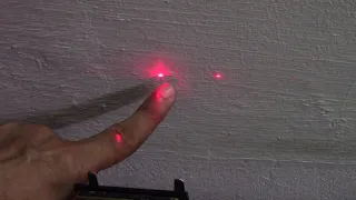 Wavelength of Light by Laser diffraction method Experiment