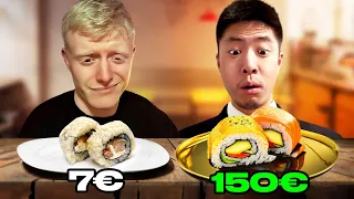 7€ Suši vs 150€ Suši Sa Japancem