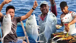 gila! Senior Fishing turun arena taklukkan monster😱 BBQ with Tim Futsal Daeng Lala FC