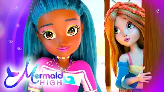 A Fintastic New Friend! | Mermaid High Episodes 3 & 4 Compilation | Cartoon For Kids