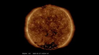 Sol  Sun | SDO - AIA 193 - 27/02/2020