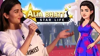 Alia Bhatt Launches Star Life' Game Launch