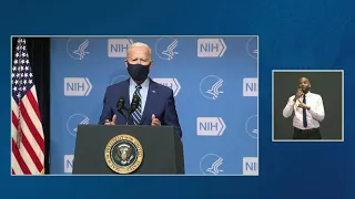 President Biden Delivers Remarks to the National Institutes of Health Staff