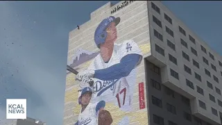 See the newly unveiled Shohei Ohtani mural in Los Angeles