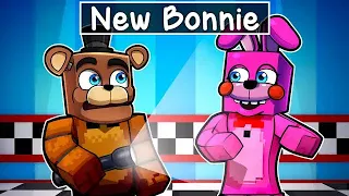 Bonnie is REPLACED?! in Minecraft Security Breach