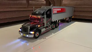 Tamiya Knight Hauler with wireless trailer