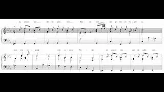 Bach Aria BWV 508 "Bist du bei mir"