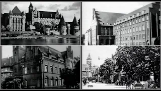 Malbork rok 1942. Zobacz unikatowy materiał wideo