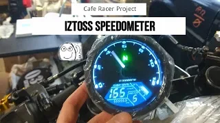 Iztoss Speedometer Wiring, Installation, and Fabrication | Cafe Racer Project