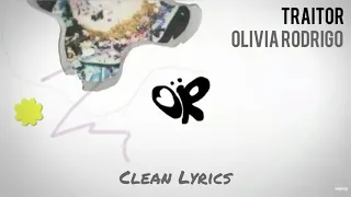 Olivia Rodrigo - Traitor (Clean Lyrics) (SOUR Album) 4 of 11