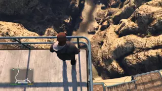 GoldenEye bungee jump recreated in GTA V