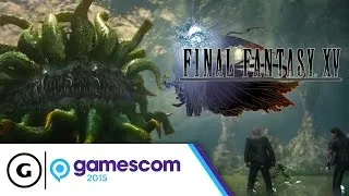 Final Fantasy XV - Malboro Attack Gameplay (Gamescom 2015)